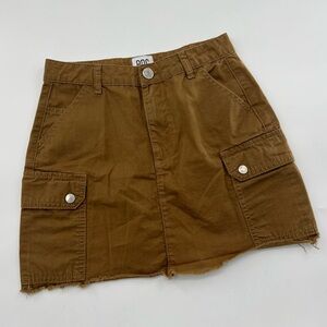 BDG UO Urban Outfitters Mini Skirt Brown Cargo